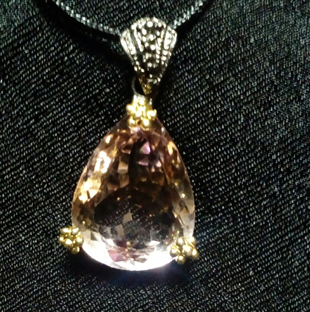 GIFT. Amethyst/Citrine  925. Ametrine. - Picture 12 of 12